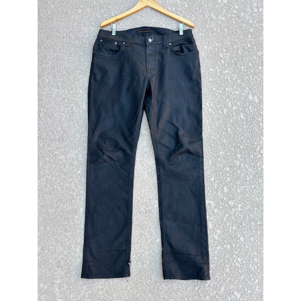 Nudie Jeans Slim Straight Dark Gray